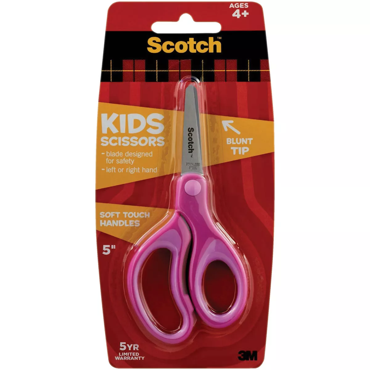 Scotch Kids 5 In. Blunt Tip Soft Grip Scissors - photo 4
