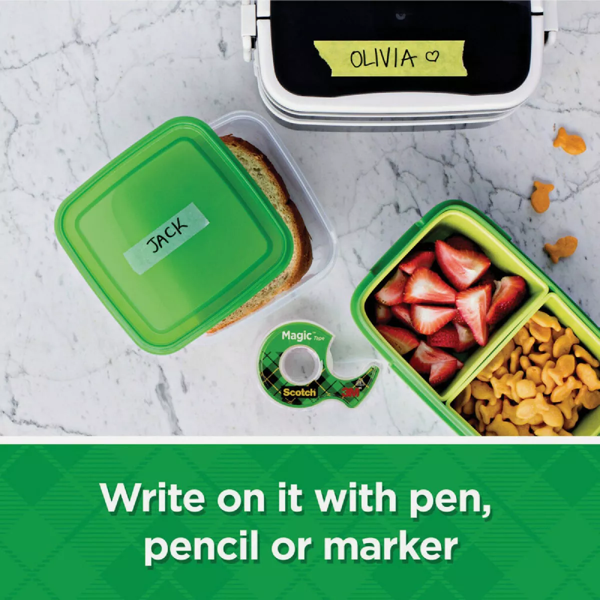 Scotch Magic Tape Refill, 3/4 In. x 500 In. - photo 6