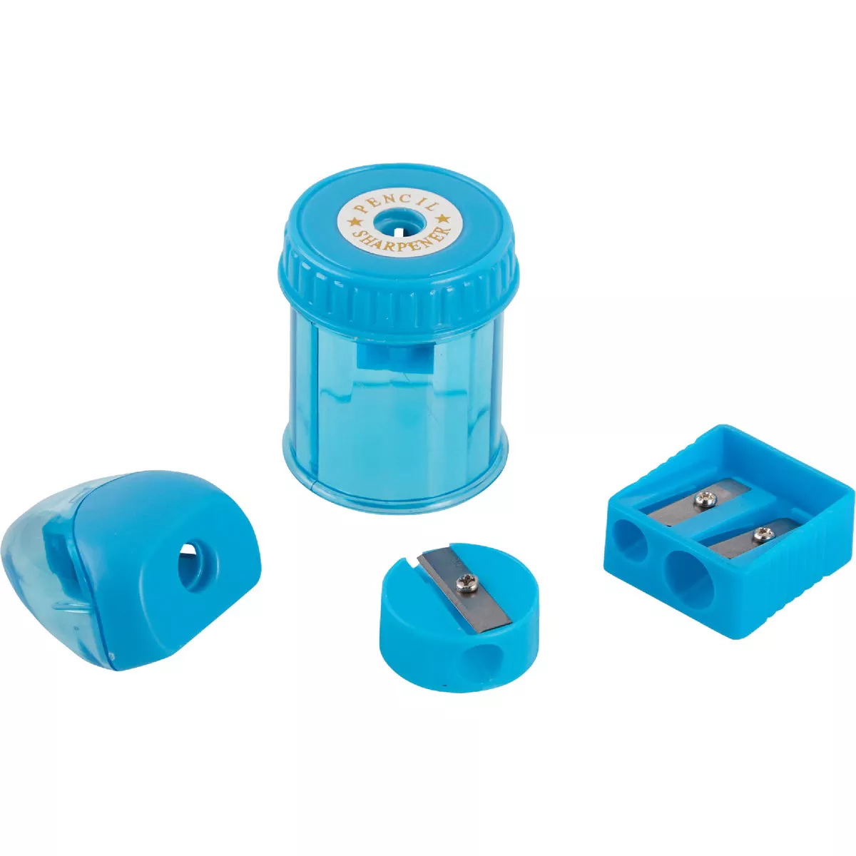Smart Savers Manual Pencil Sharpener Set (4-Piece) - photo 2