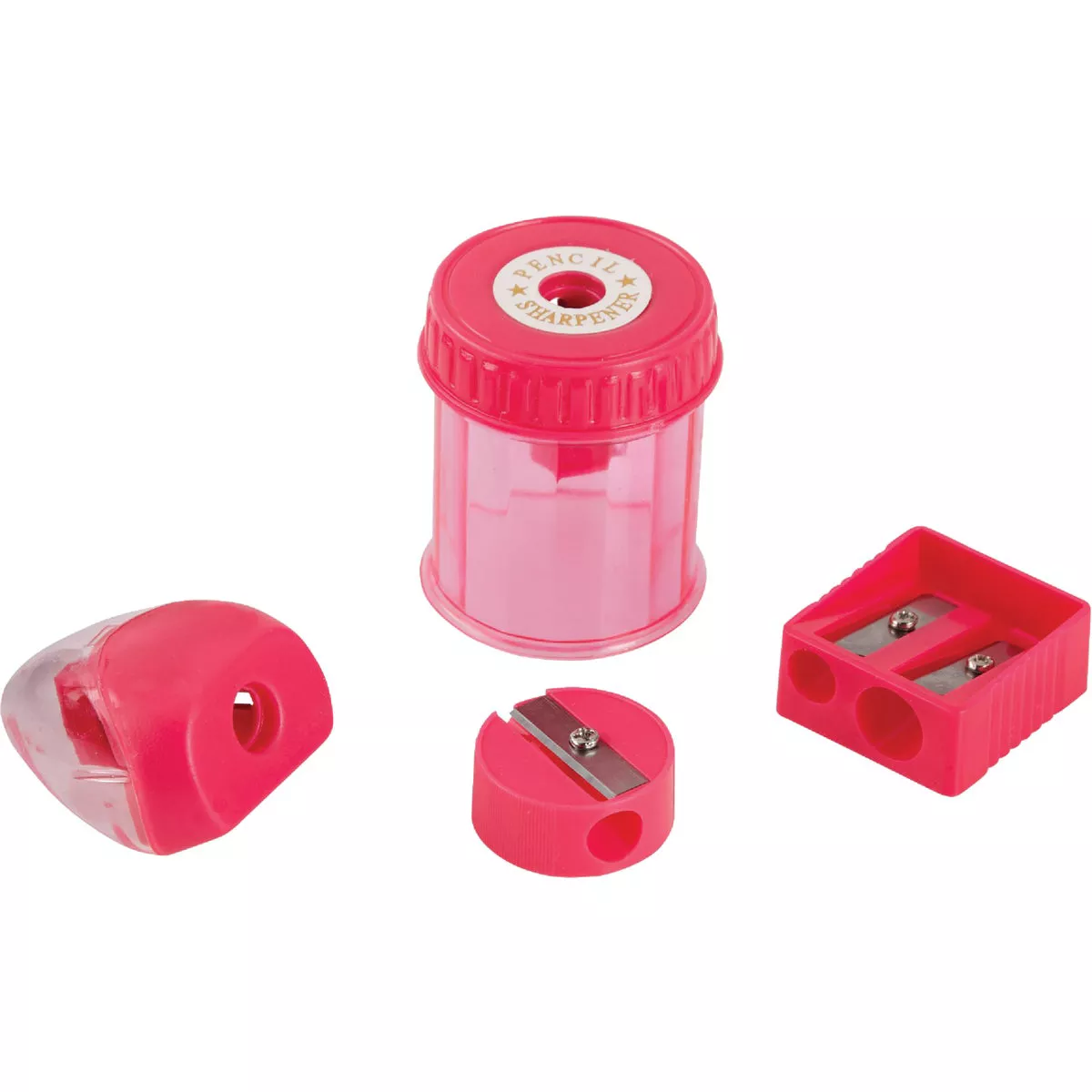 Smart Savers Manual Pencil Sharpener Set (4-Piece) - photo 4