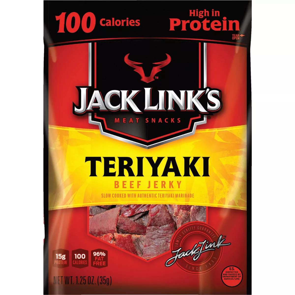 Jack Link's 1.25 Oz. Teriyaki Beef Jerky