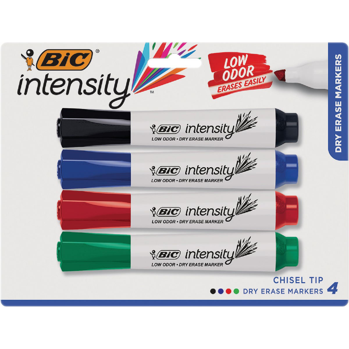 Bic Great Erase Grip Extra Large Dry Erase Marker Assortment (4Pack) Do it Best