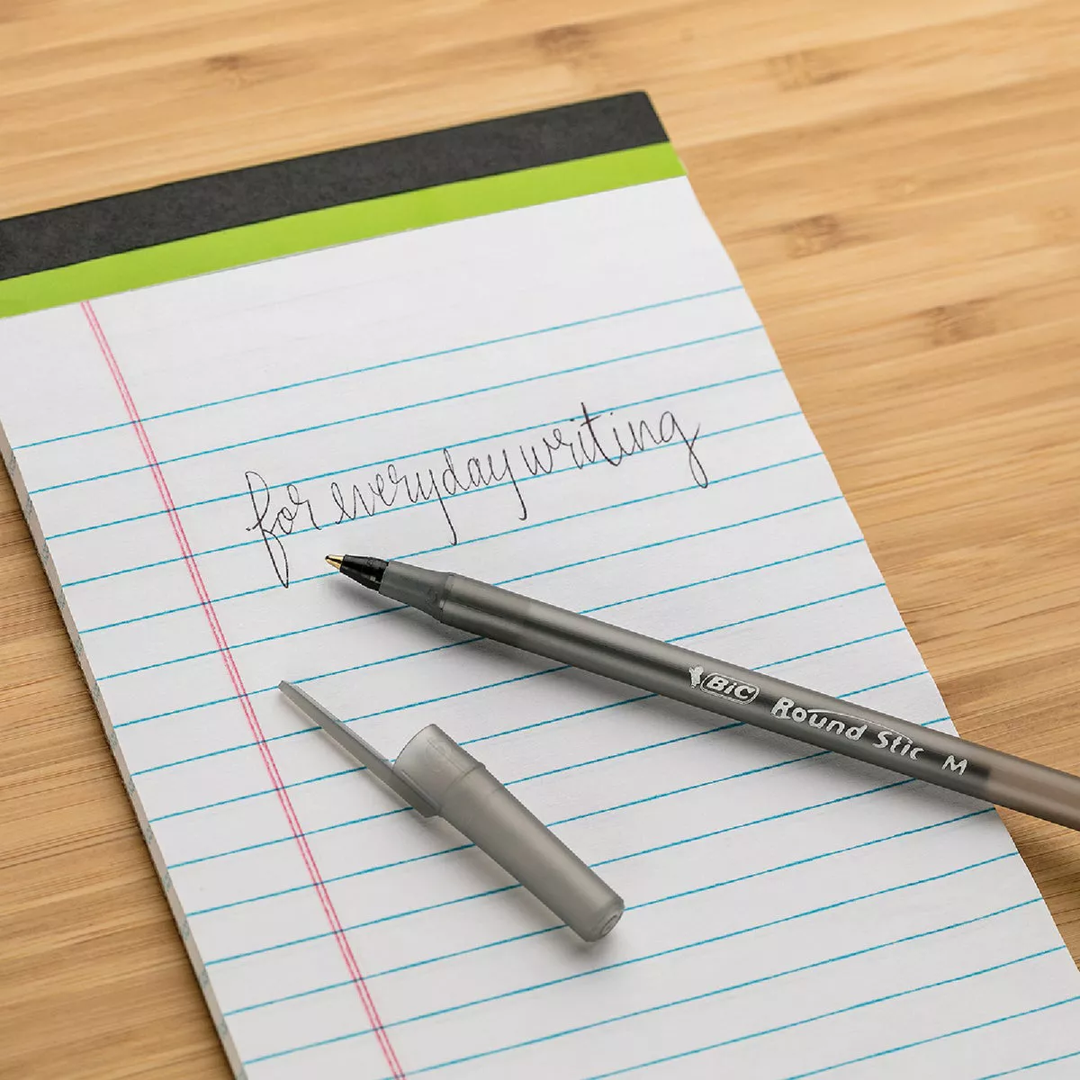 Bic Round Stic Medium Point Black Ball Pen (10-Pack) - photo 3