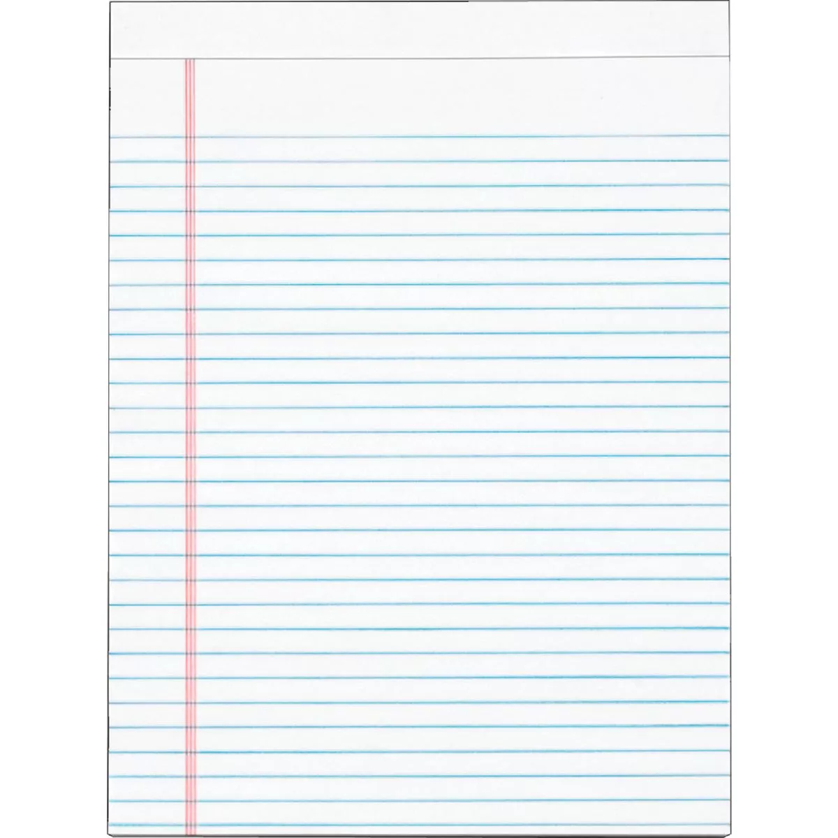 Staples 8-1/2 In. W. x 11 In. H. 50-Sheet White Top Bound Legal Pad (12-Pack)