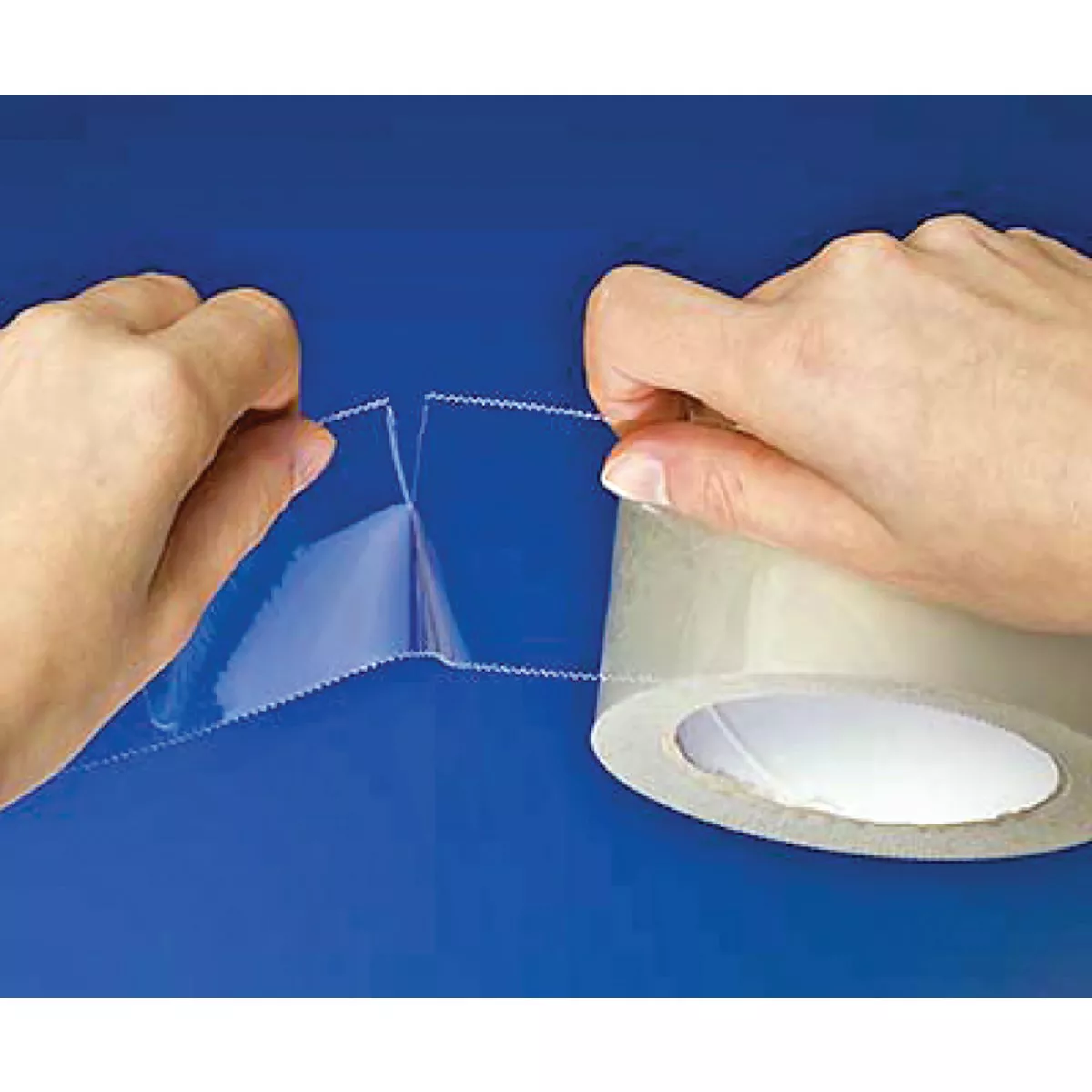 Nifty 2 In. x 55 Yd. Clear Hand Tear Sealing Tape - photo 2