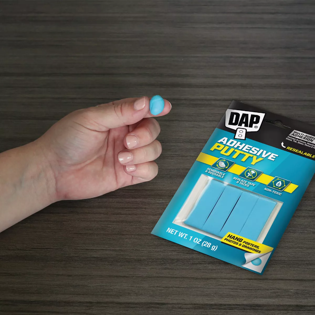DAP RapidFuse Blue Stik 1 Oz. Blue Reusable Adhesive Putty - photo 2