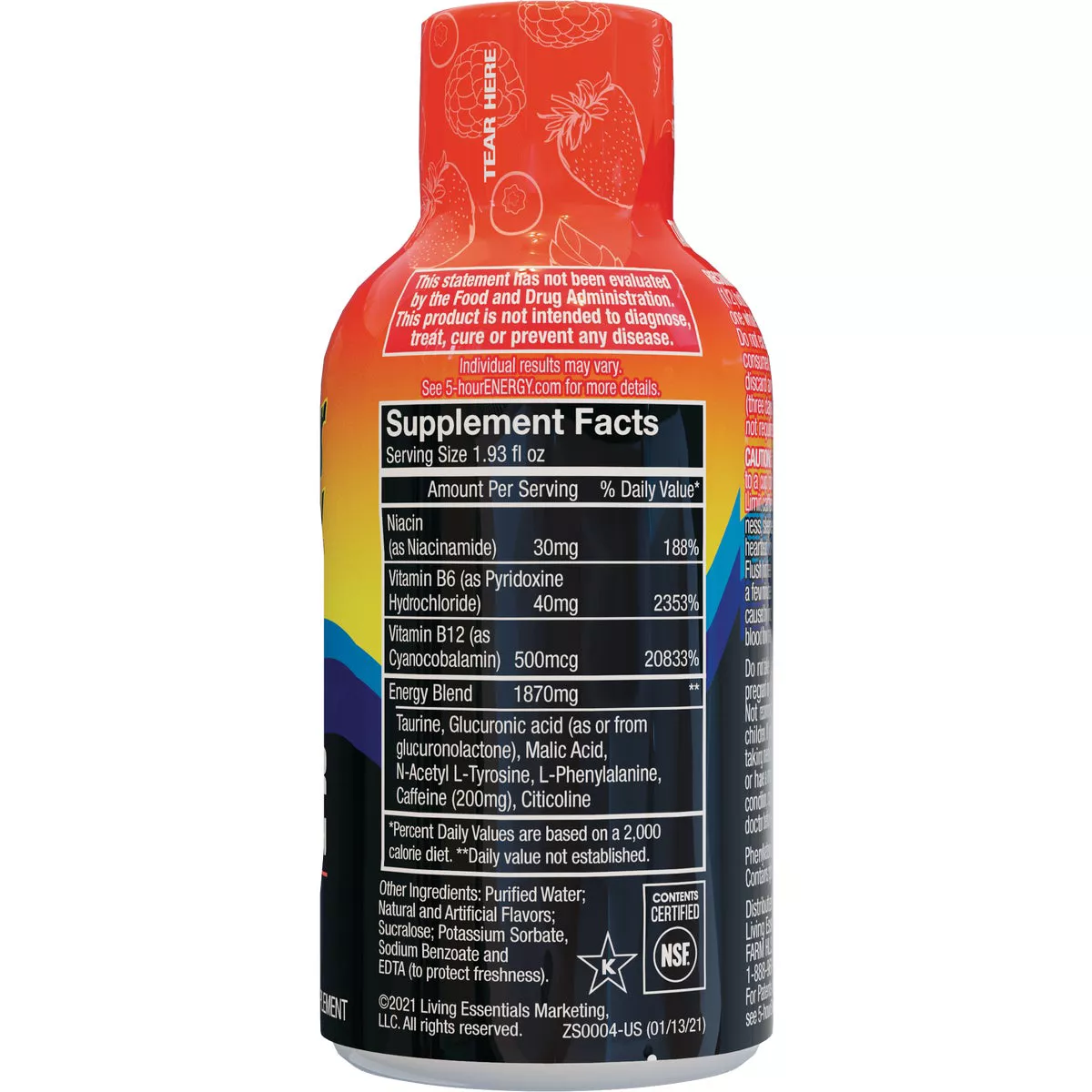 5-hour ENERGY Shot, Regular Strength, Berry, 1.93 oz - photo 3