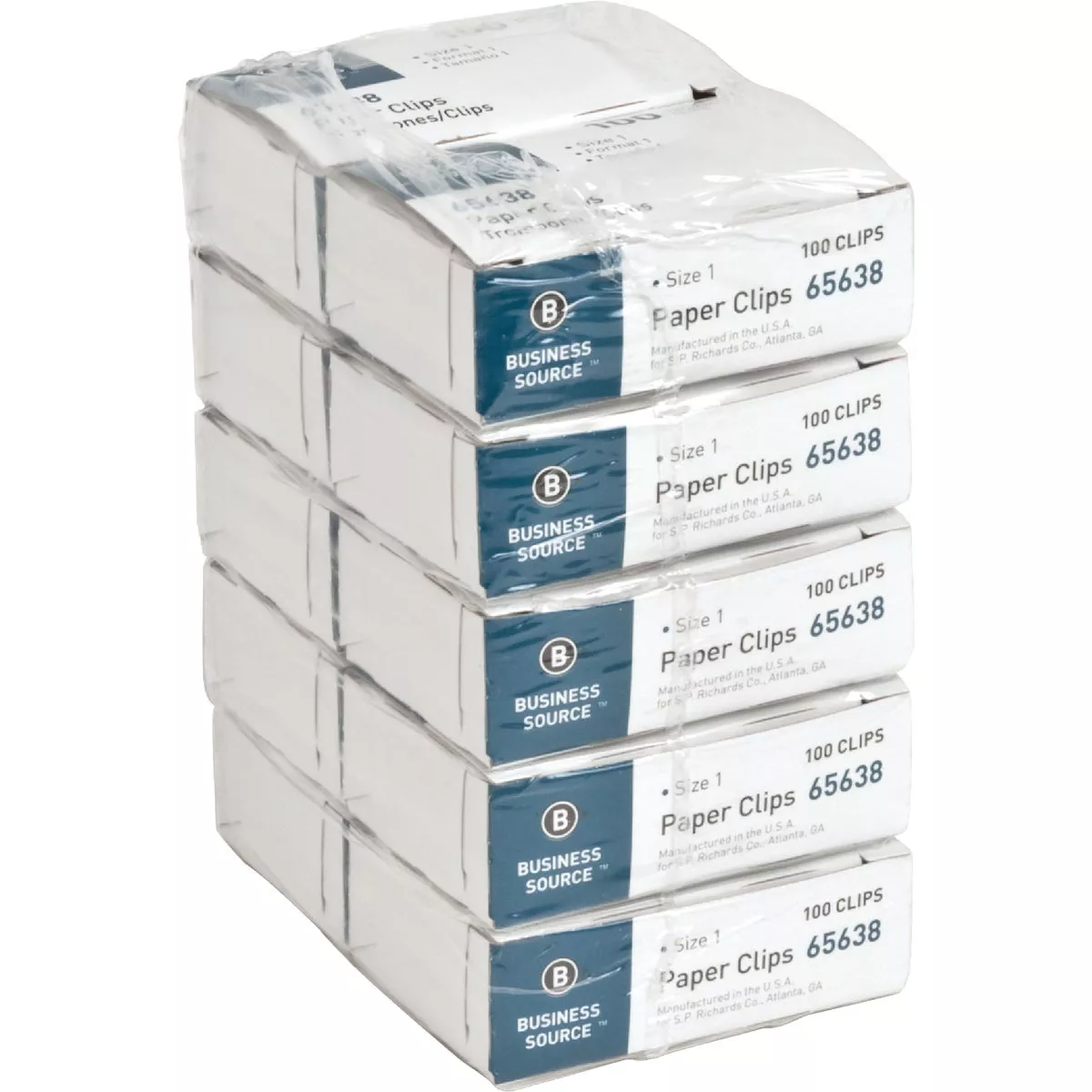 Staples Regular Smooth Paper Clip (1000-Pack) - photo 2