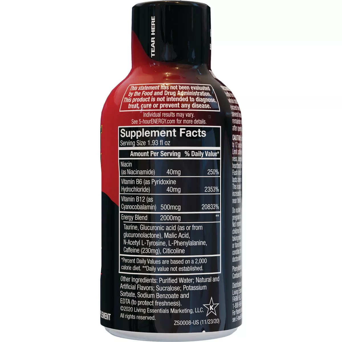 5-hour ENERGY Shot, Extra Strength, Berry, 1.93 oz - photo 3
