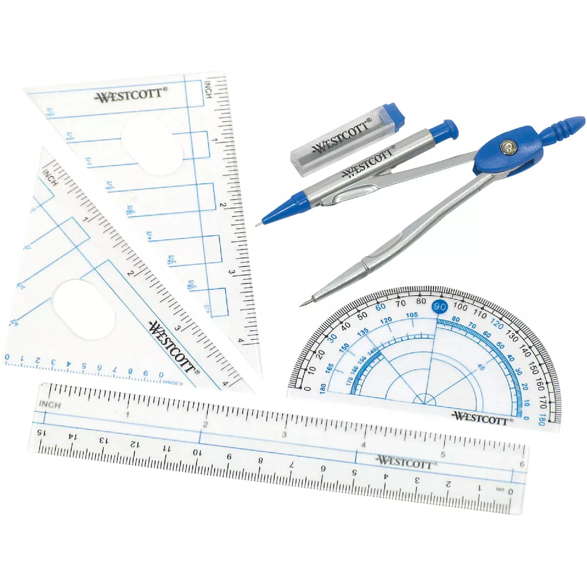 Westcott Geometry Kit (6-Piece) | True Value Hardware