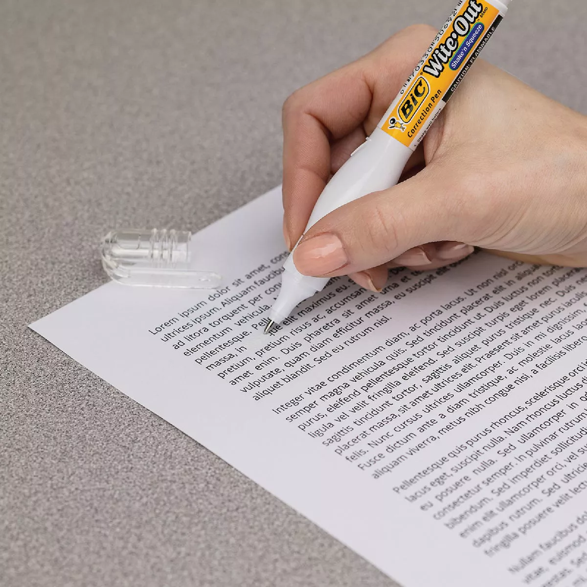 Bic Wite-Out 0.3 Fl. Oz. Correction Pen - photo 2