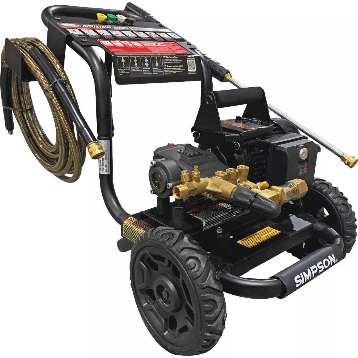 Simpson 1500 psi 2.0 GPM Cold Water Industrial Electric Pressure Washer - photo 3
