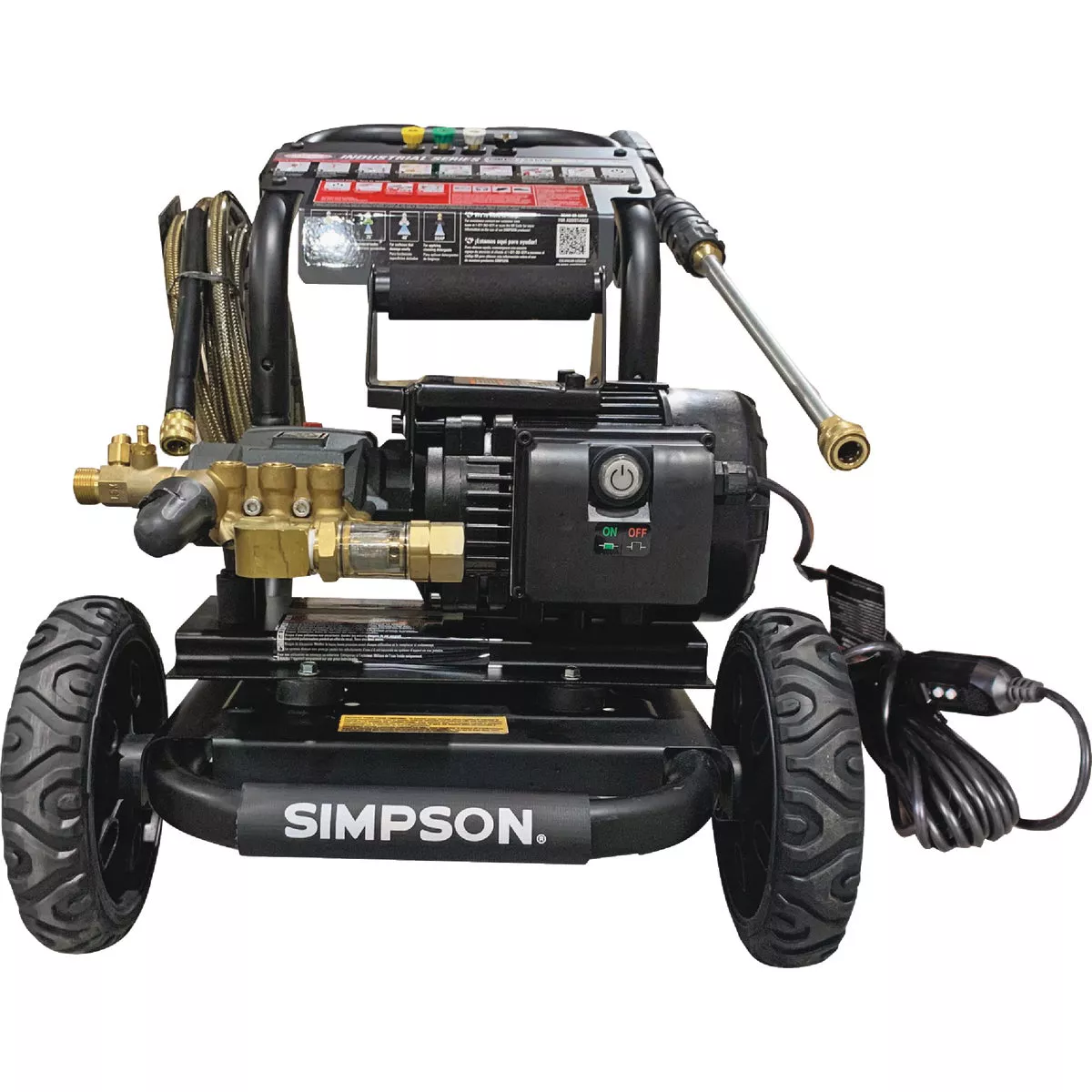Simpson 1500 psi 2.0 GPM Cold Water Industrial Electric Pressure Washer - photo 4