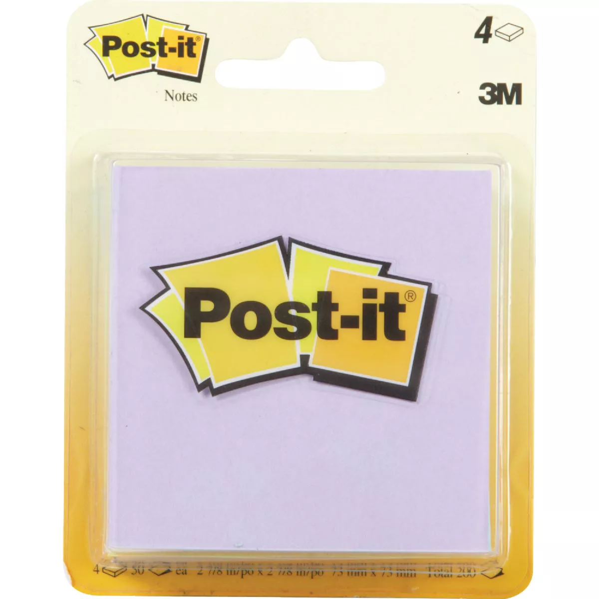 Post-it 3 In. x 3 In. Beachside Caf Collection Note Pad (4-Pack) - photo 2