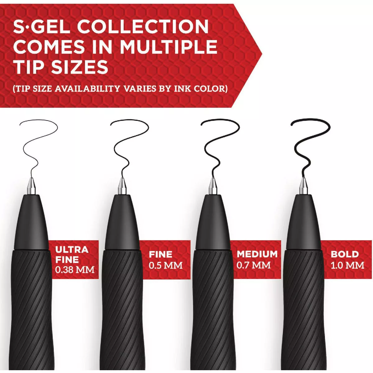 Sharpie S-Gel Black Medium Point Gel Pen (2-Pack) - photo 4