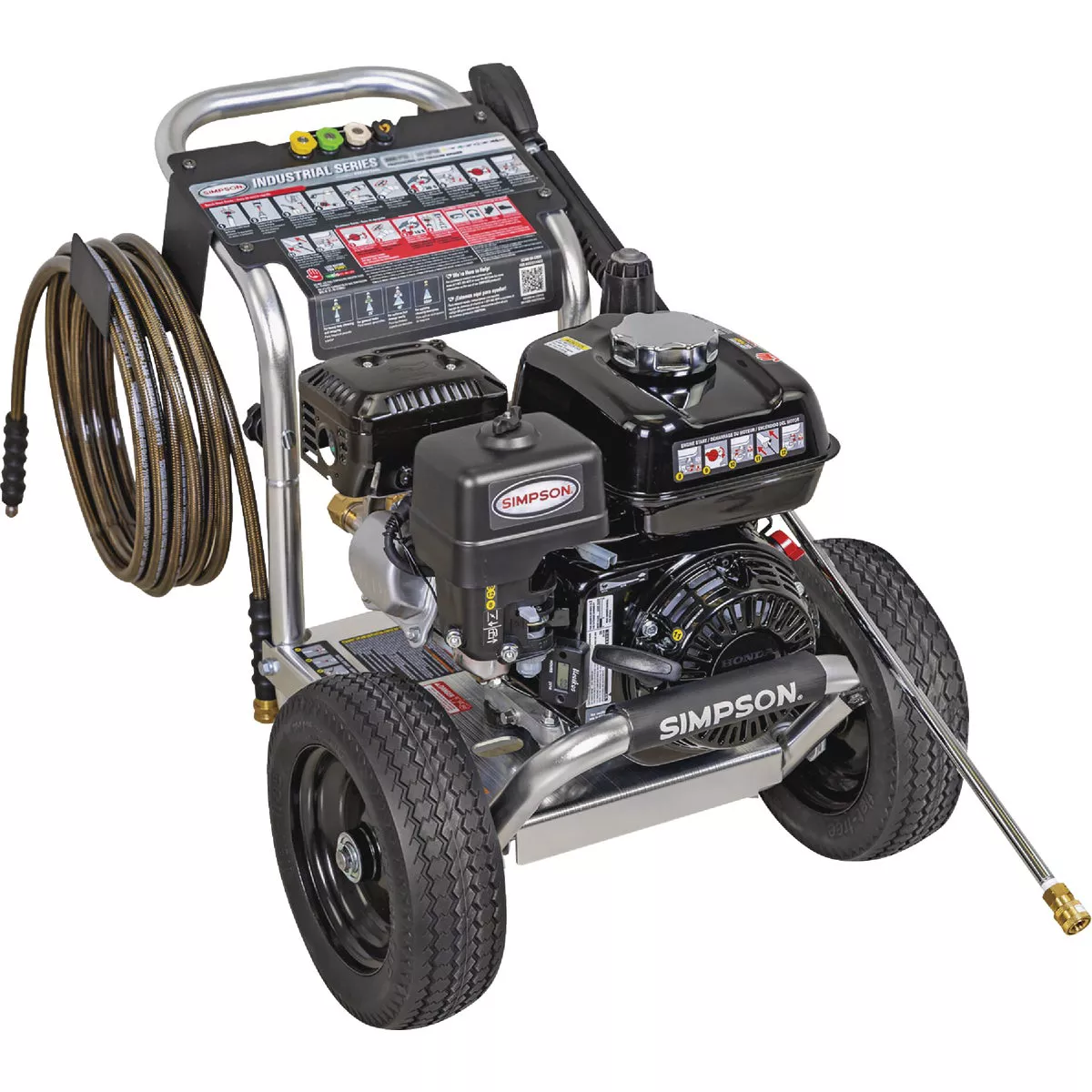 Simpson Pressure Washers 3500 psi at 4.0 GPM HONDA GX270 with AAA Triplex Pump Cold Water Gas Professional Pressure Washer - photo 3