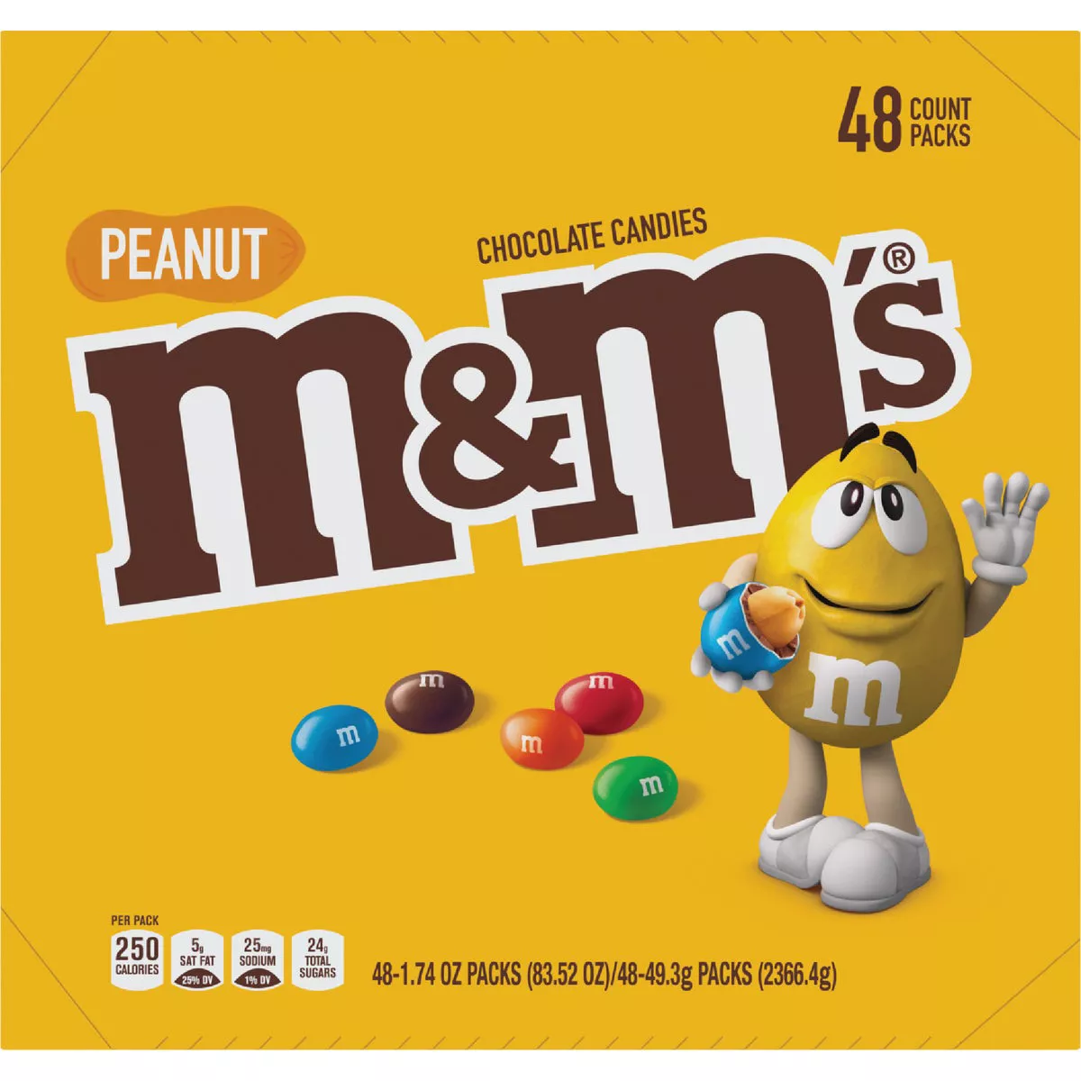 M&M's Peanut 1.74 oz. Candy - photo 2