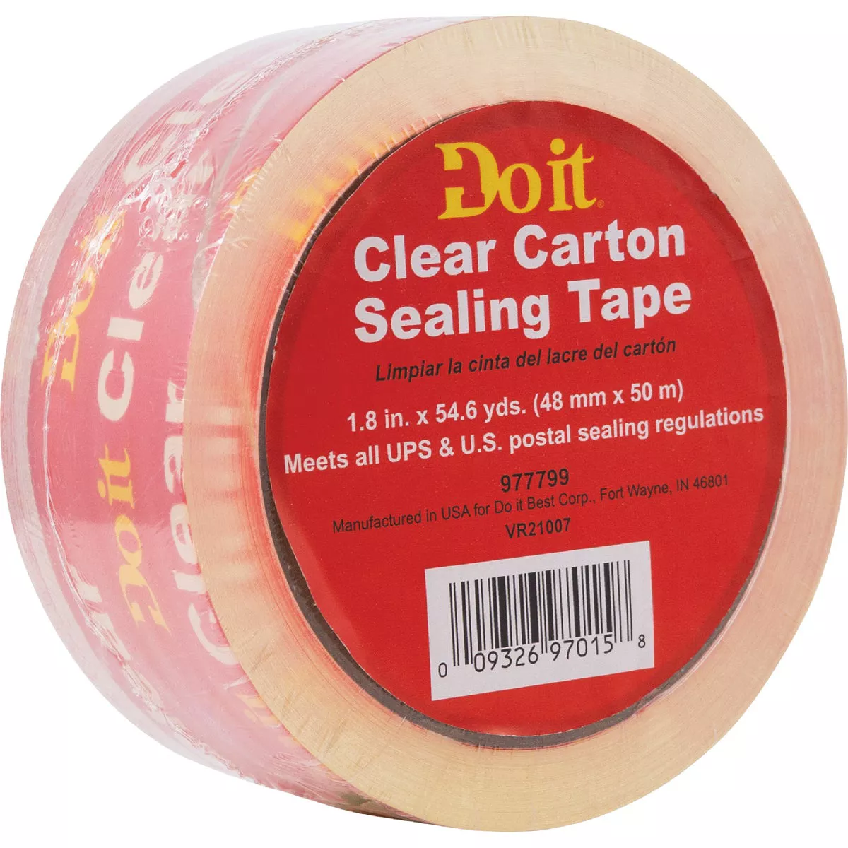 Do It 1.88 In. X 54.6 Yd. Clear Sealing Tape - photo 2