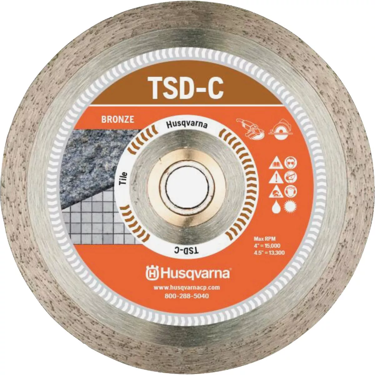Husqvarna 4 In. 20mm Dri Disc Dry/Wet Diamond Blade