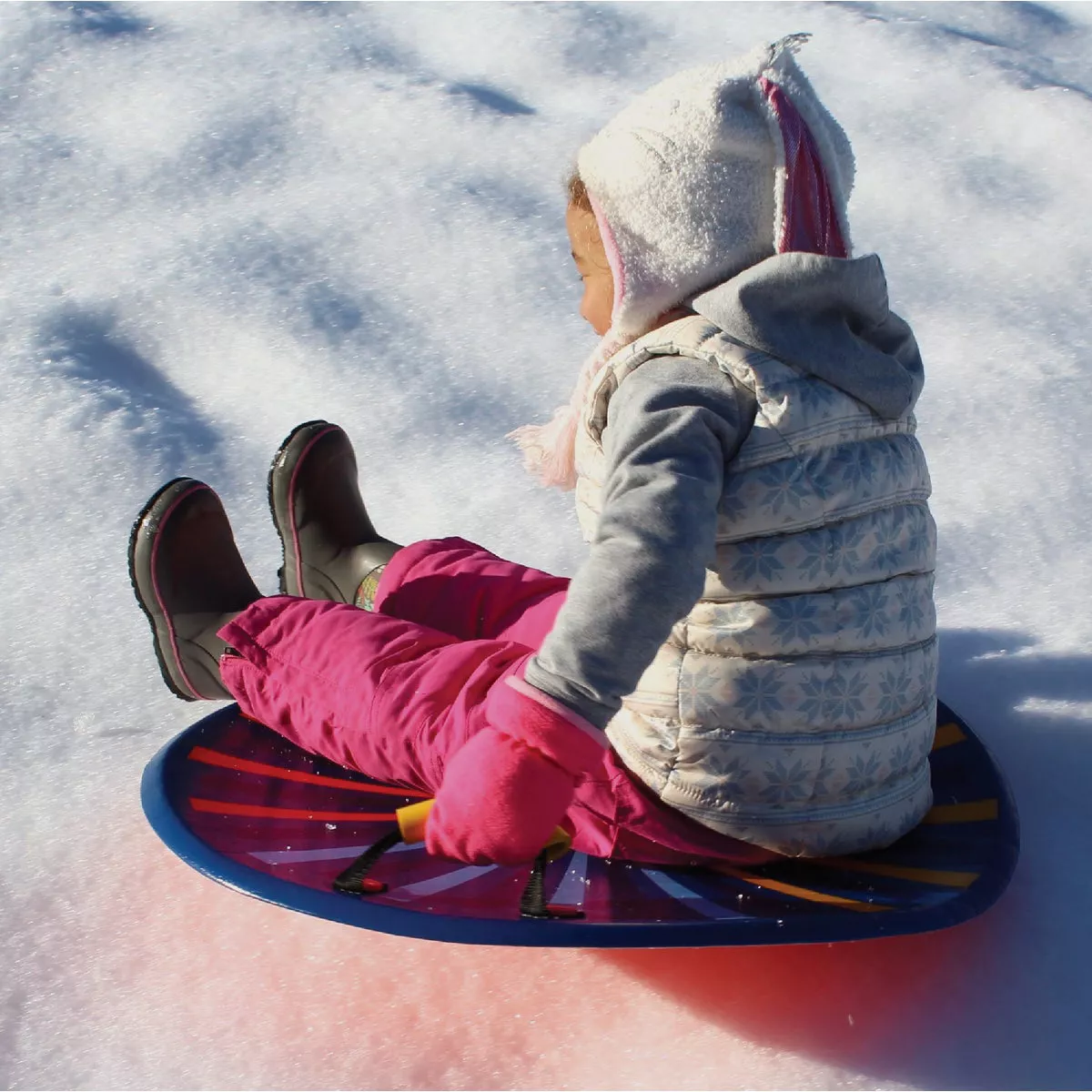Flexible Flyer 26 In. Dia. Blue Foam Saucer Sled - photo 2