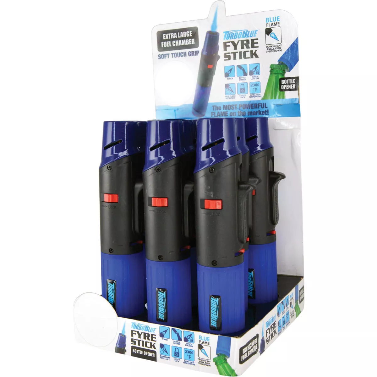 Torch Blue Tailgater Refillable Butane Torch Lighter - photo 2