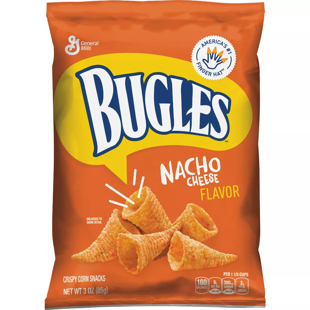 Bugles 3 Oz. Nacho Corn Snack