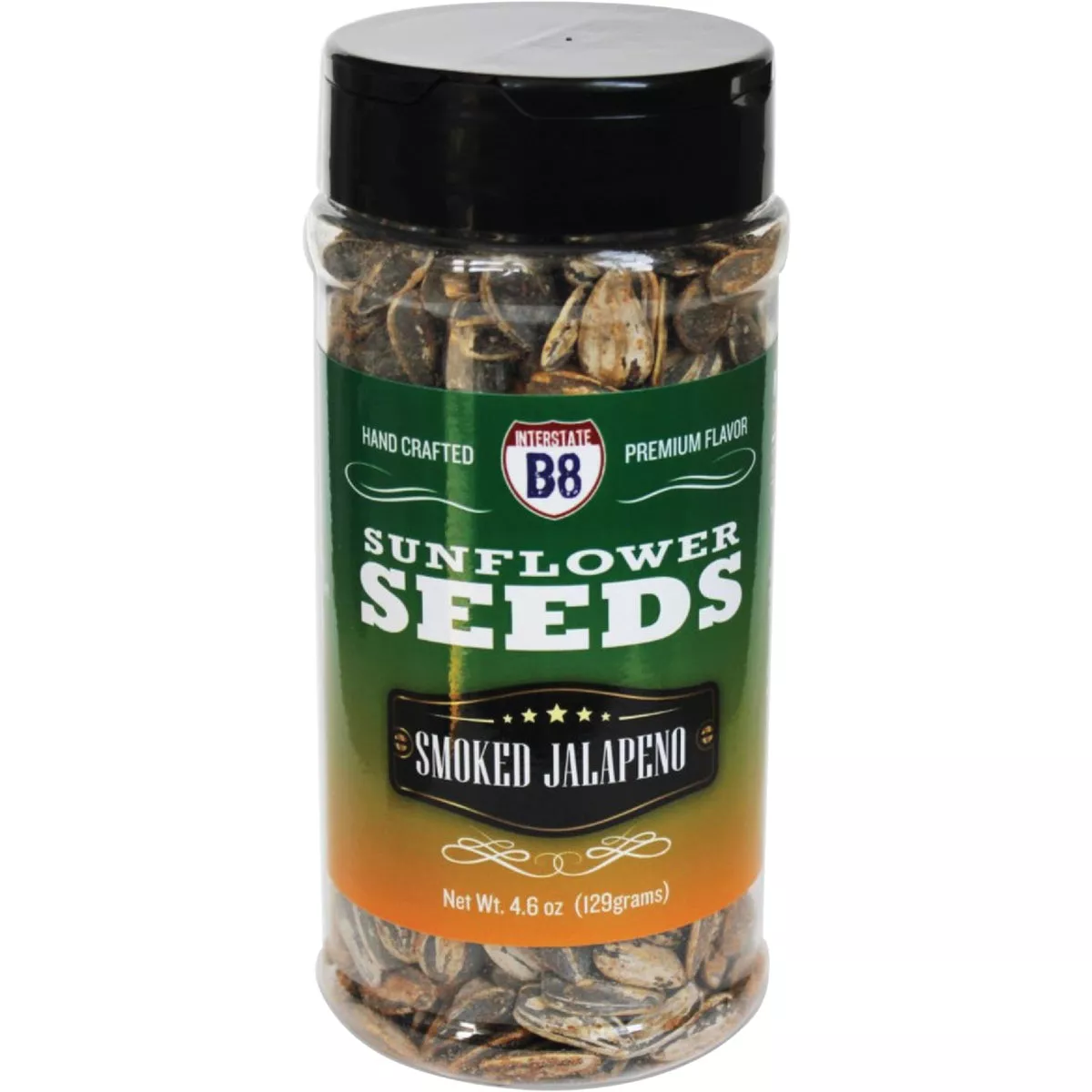 Interstate Bait 4.5 Oz. Smoked Jalapeno Hand Crafted Sunflower Seeds