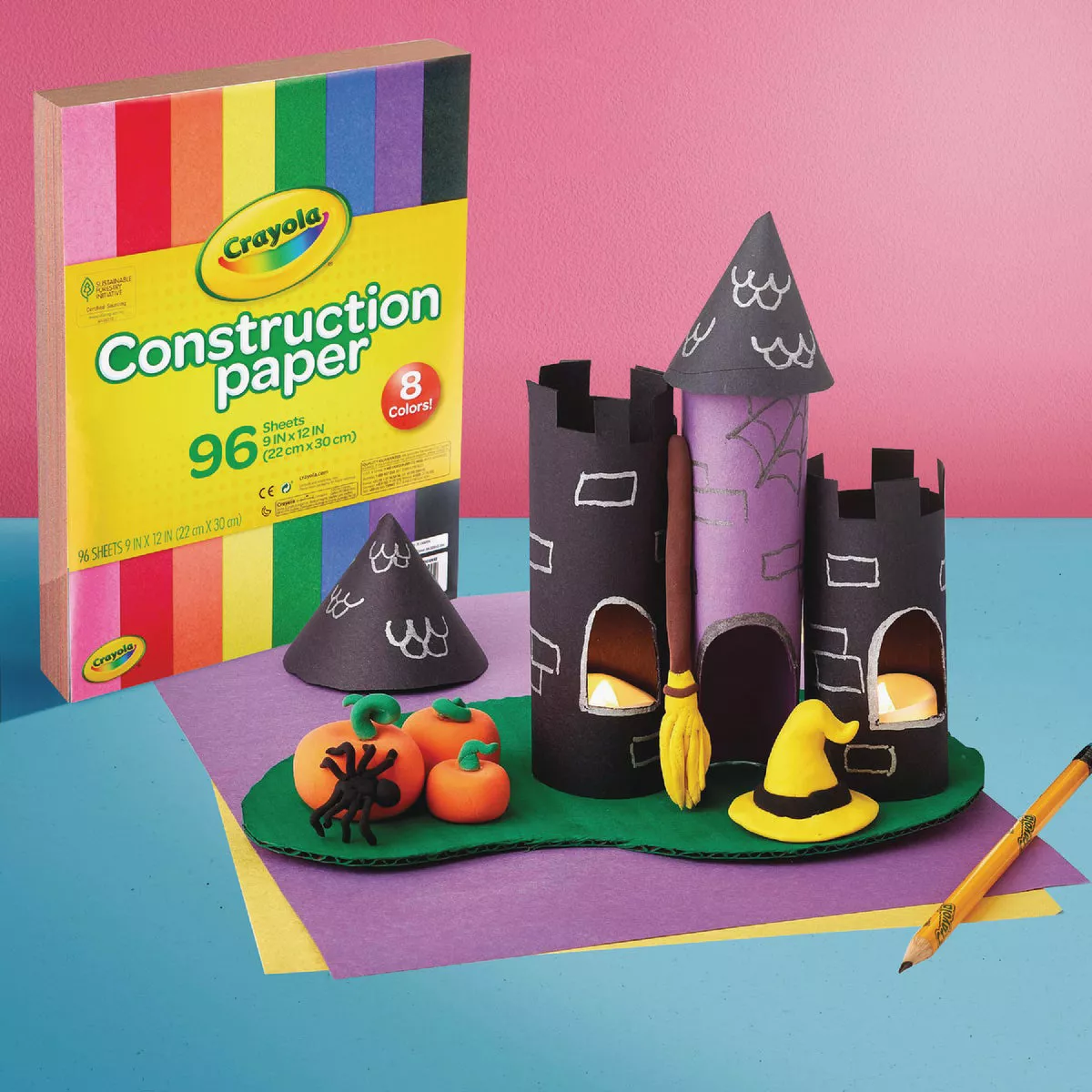 Crayola 9 In. x 12 In. Construction Paper (96 Sheets) - photo 2