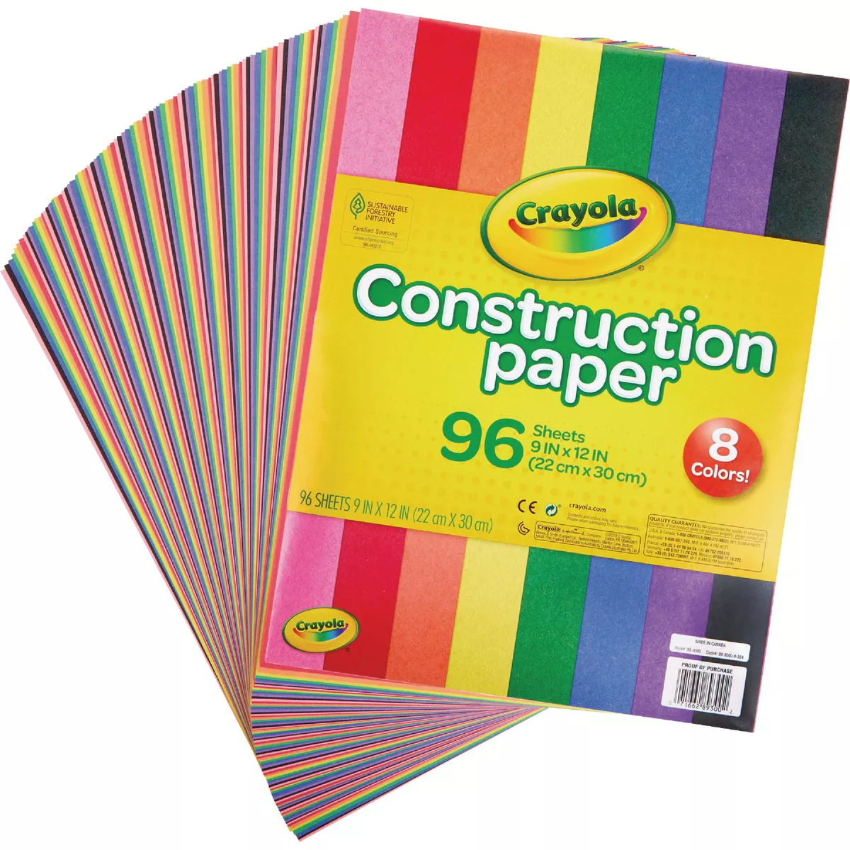 Crayola 9 In. x 12 In. Construction Paper (96 Sheets) - photo 4