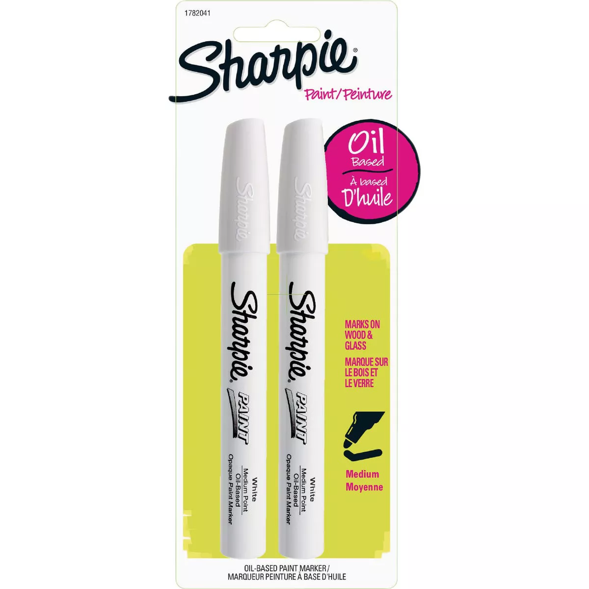 Sharpie White Medium Point Paint Marker (2-Pack) - photo 2