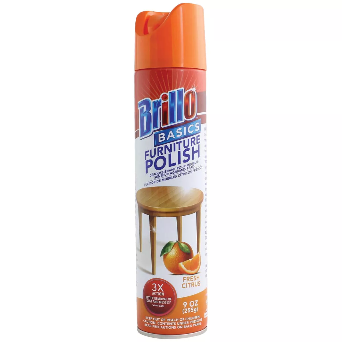 Brillo Basics 9 Oz. Aerosol Fresh Citrus Furniture Polish