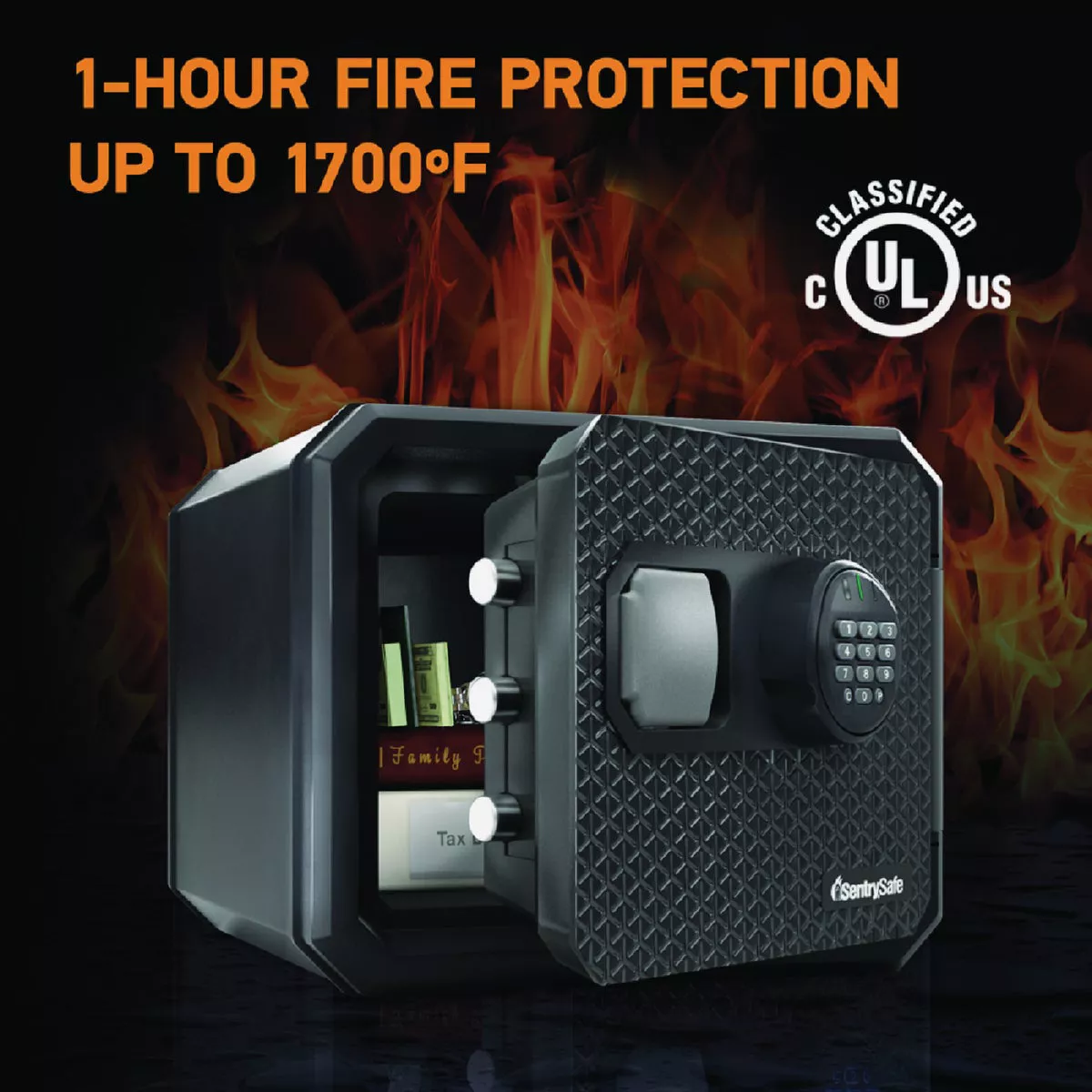 SentrySafe 0.8 Cu. Ft. Fire & Waterproof Digital Safe - photo 2
