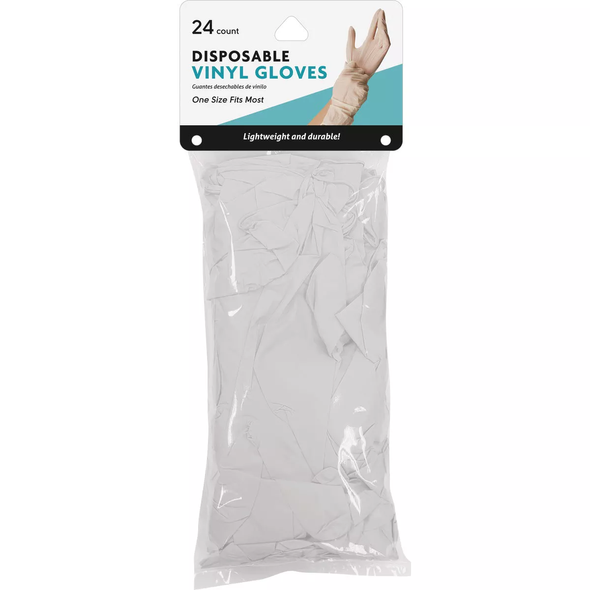 Brite Concepts 1 Size Fits Most Vinyl Smoke Disposable Gloves (24-Pack)