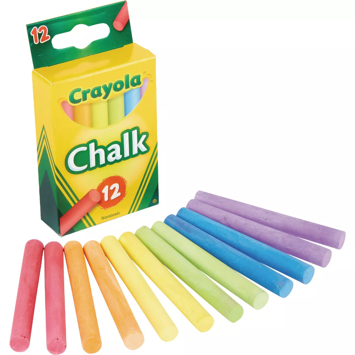 Crayola Multi-Colored Chalk (12-Count) - photo 2
