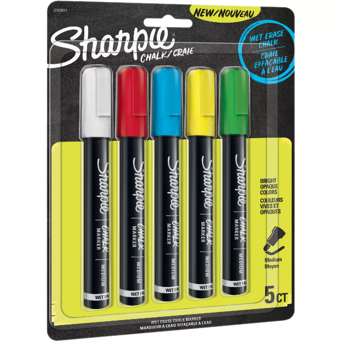 Sharpie Assorted Color Medium Tip Chalk Markers (5-Pack) - photo 6
