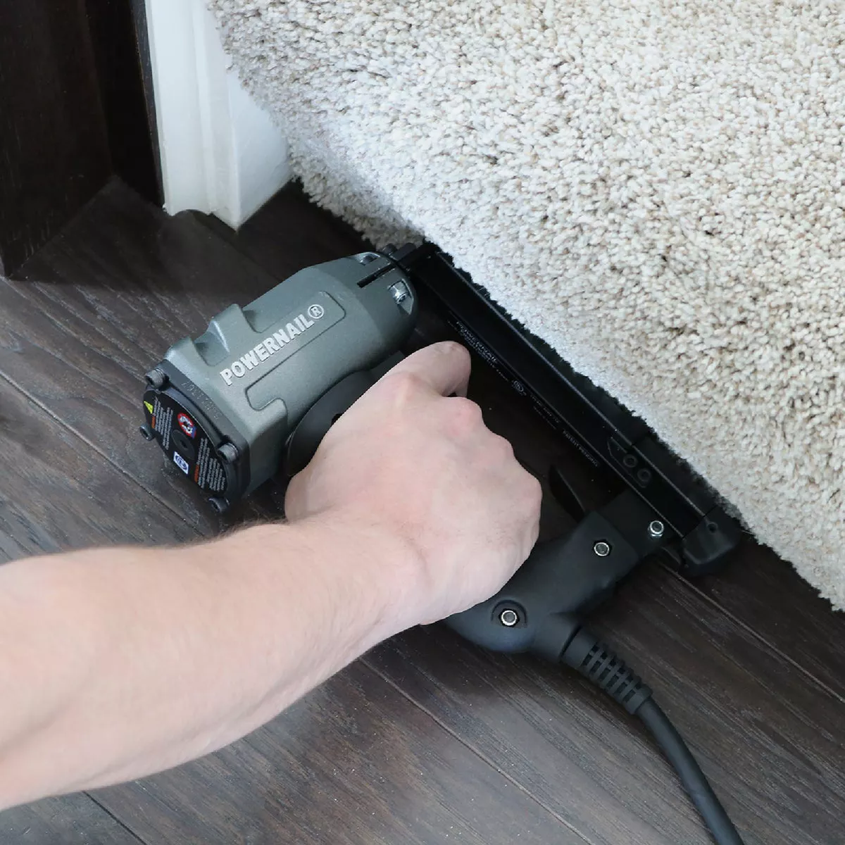 Powernail 20-Gauge 3/16 In. Electric Carpet Floor Stapler - photo 3