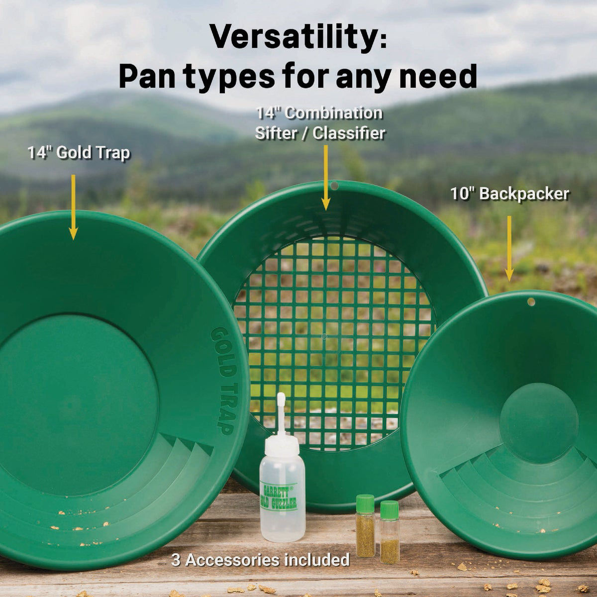 Garrett Gold Pan Kit with Gold Trap | Do it Best