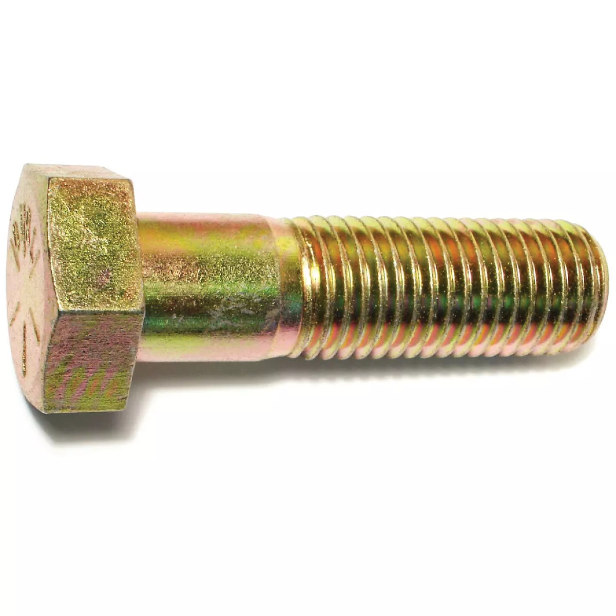 Midwest Fastener 1 In.-8 x 3-1/2 In. Zinc Plated Grade 8 Steel Coarse Thread Hex Cap Screw