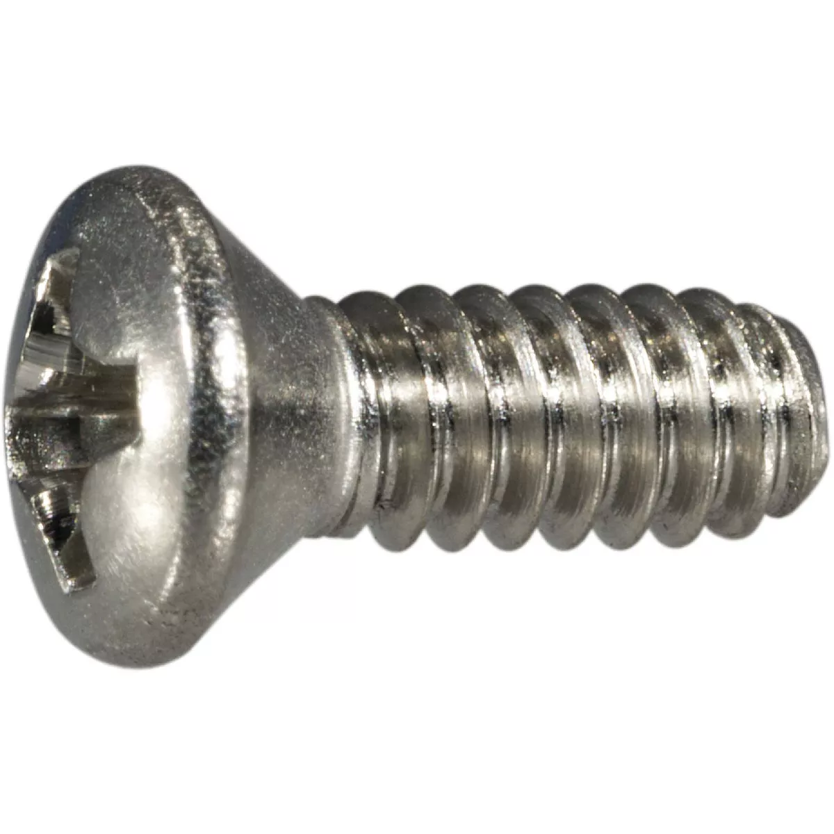 Midwest Fastener #6-32 x 3/8 In. 18-8 Stainless Steel Coarse Thread Phillips Oval Head Machine Screws (40 Ct.)