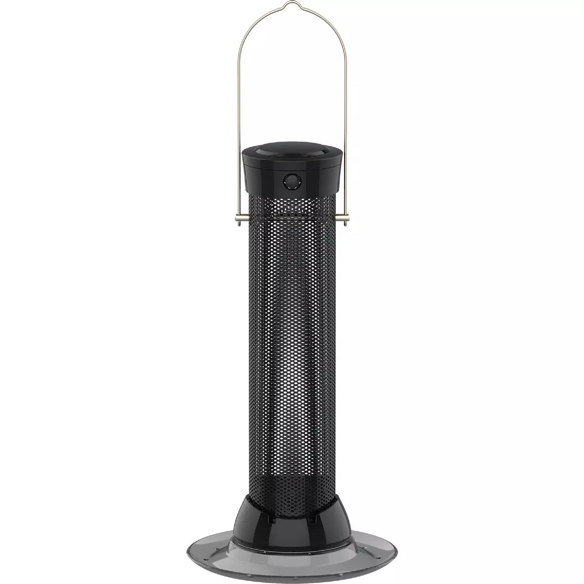 Droll Yankees Magnet Clever Clean 12 In. 1 Lb. Capacity Black Finch Thistle Feeder
