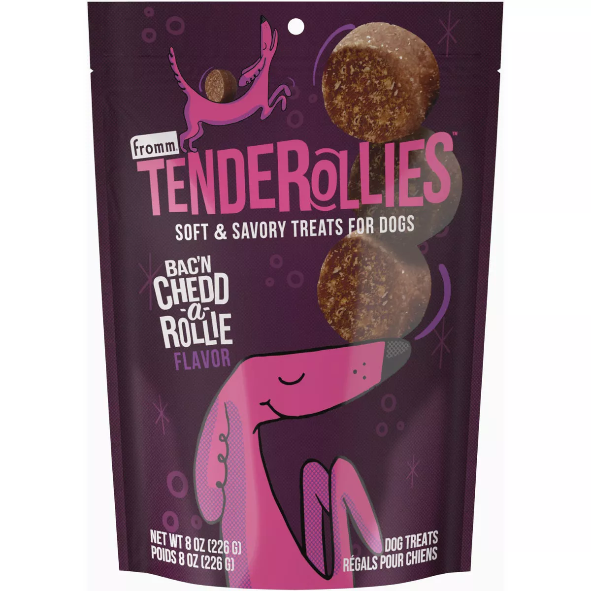 Fromm Tenderollies Bac'n Chedd-a-Rollie Flavor Dog Treats, 8 Oz.