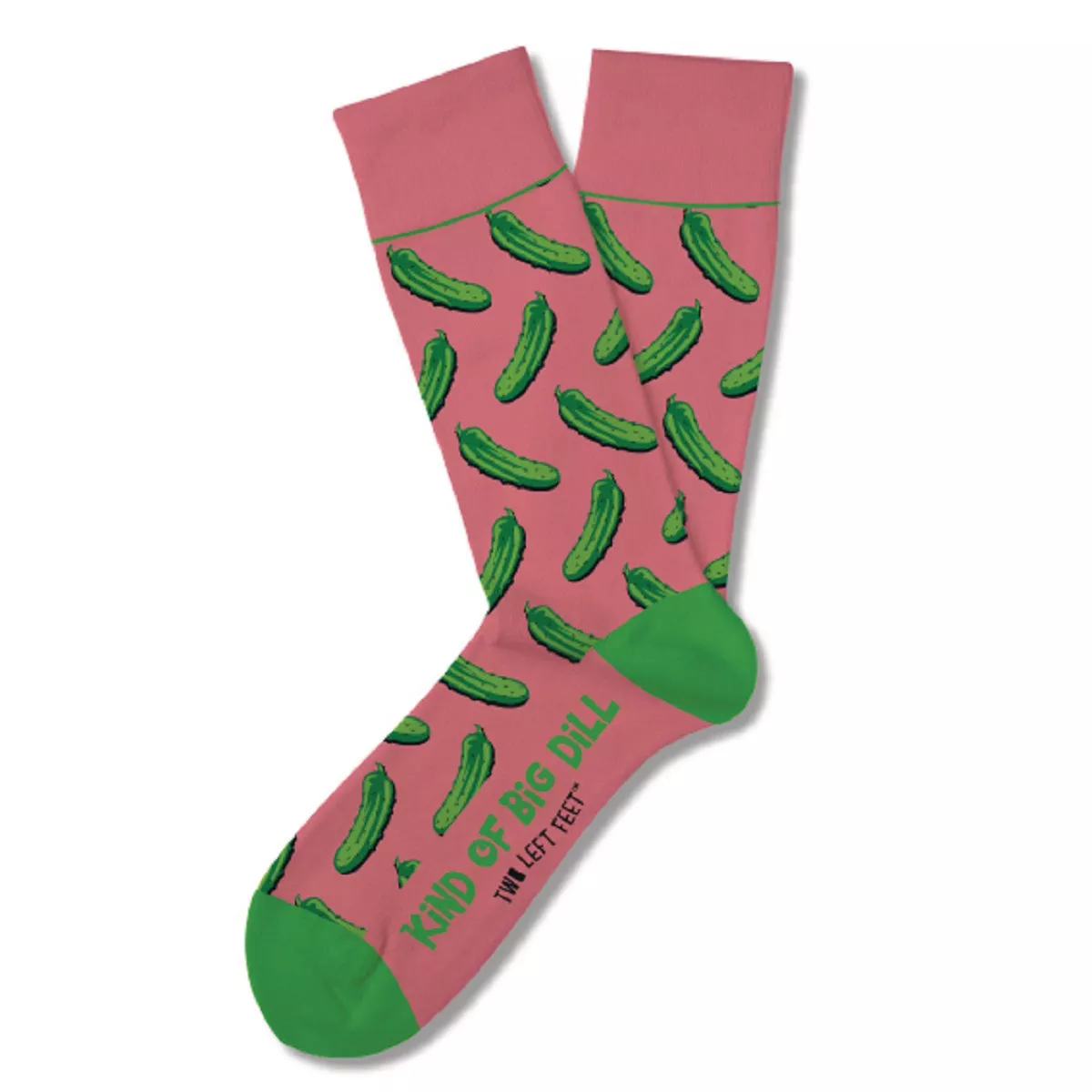 Two Left Feet Small Big Dill Socks
