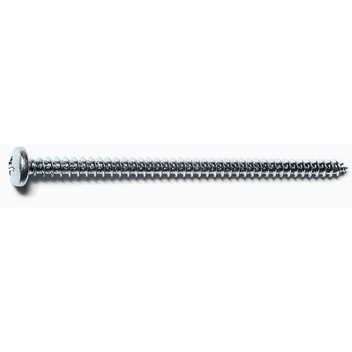 Midwest Fastener #10 x 3-1/2 In. Zinc Plated Steel Phillips Pan Head Sheet Metal Screws (100 Ct.)