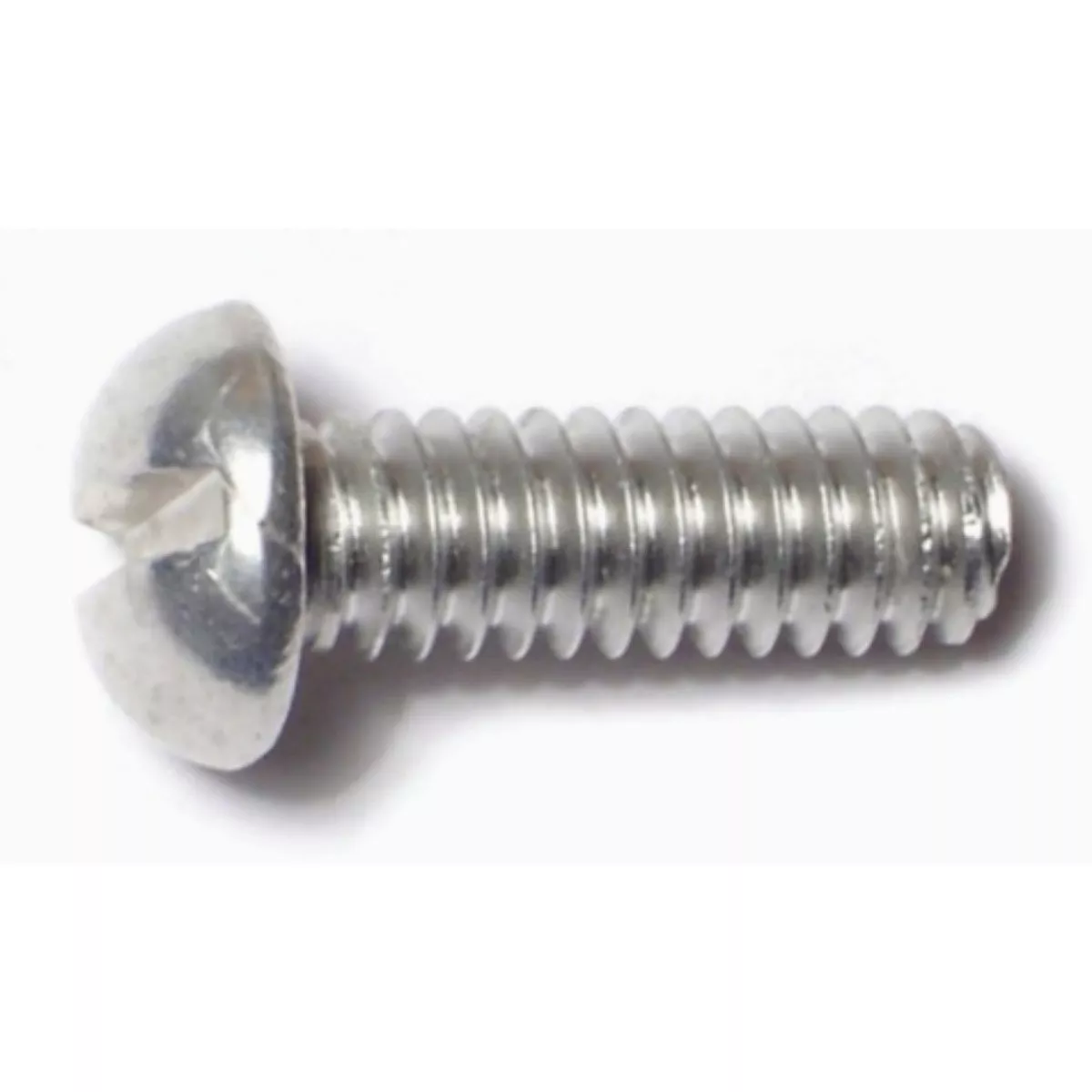 Midwest Fastener 1/4 In.-20 x 3/4 In. Aluminum Coarse Thread Slotted Round Head Machine Screws (20 Ct.)-