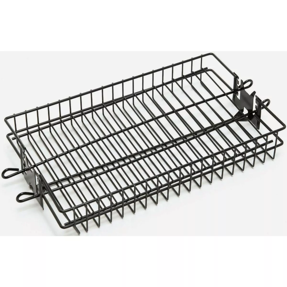 GrillPro 16 In. x 7.5 In. x 2 In. Non-Stick Spit Grill Basket