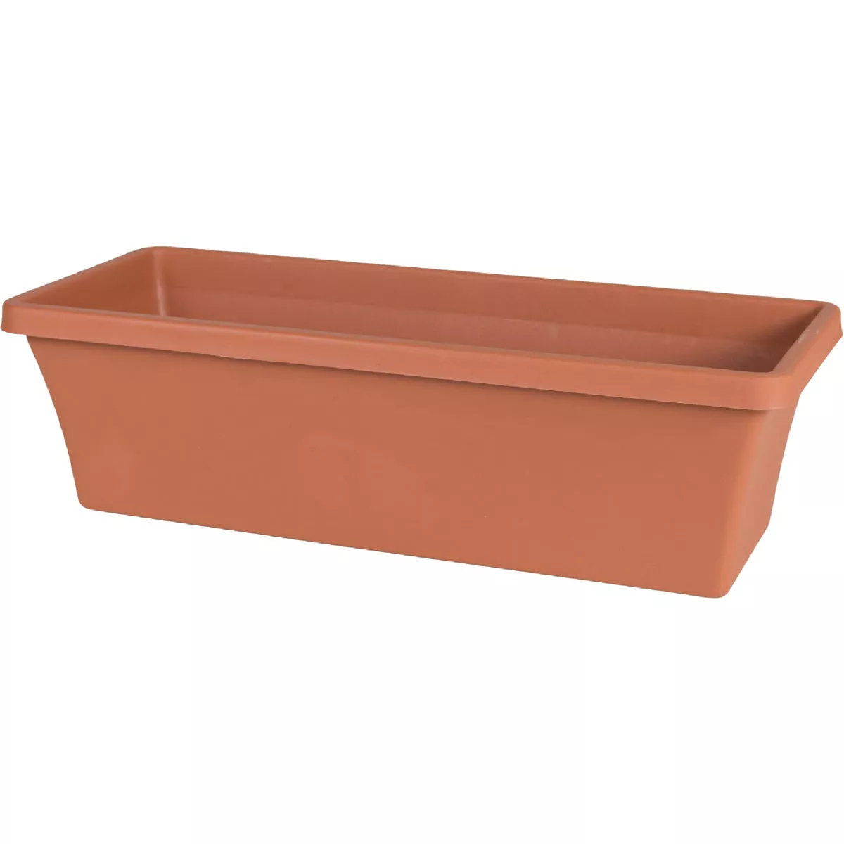 Bloem Terra 24 In. Plastic Terra Cotta Flower Box-