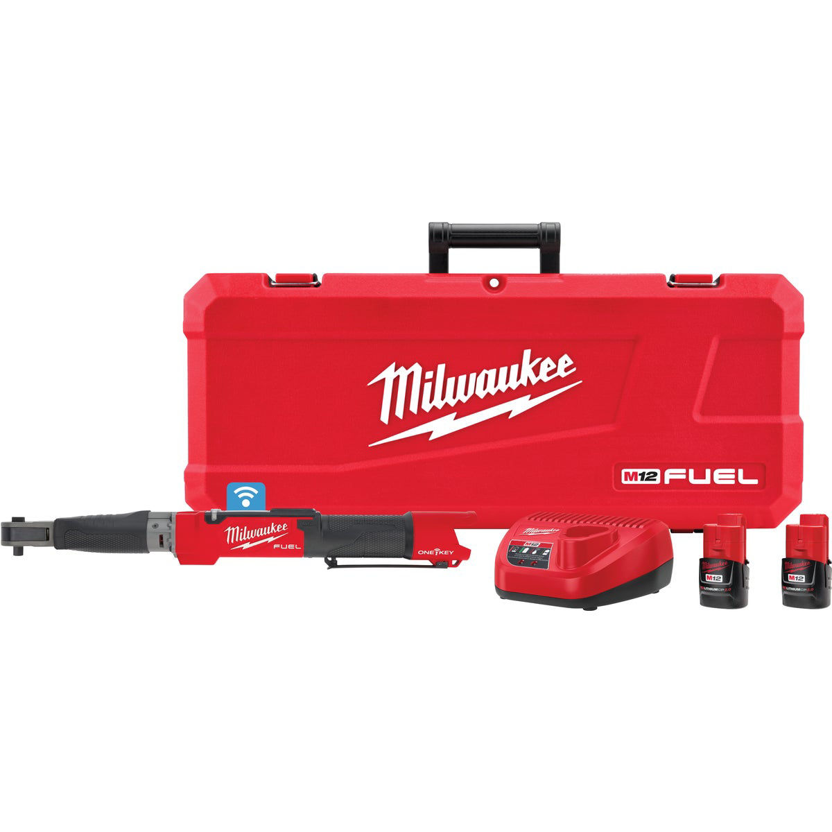 Milwaukee M12 FUEL 3 8 In. Digital Torque Cordless Impact Wrench w