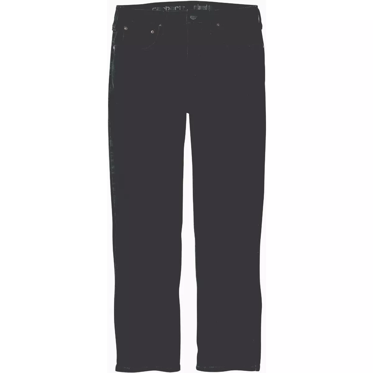 Carhartt Rugged Flex Men's 46x32 Dusty Black 5-Pocket Jeans, Relaxed Fit