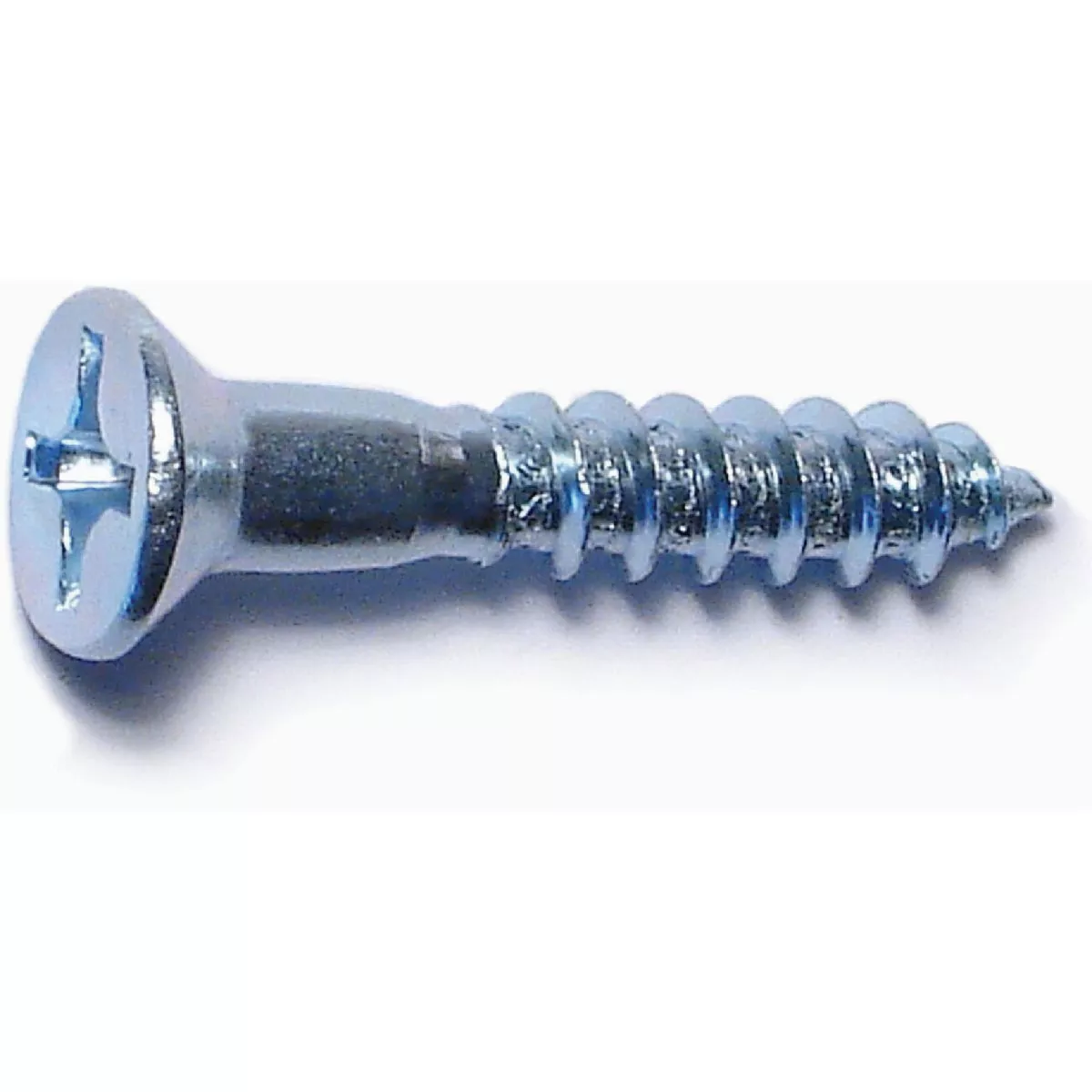 Midwest Fastener #12 x 1-1/4 In. Zinc Plated Steel Phillips Flat Head Wood Screws (30 Ct.)