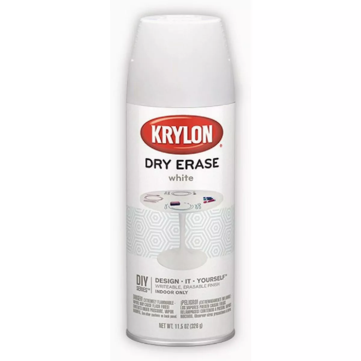 Krylon 12 Oz. Gloss Dry Erase Spray Paint, White